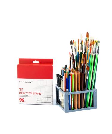 TRANSON Small Poster Storage Tube Extendable for Documents Blueprints  Artworks Scrolls 1 Pack-Red Ring