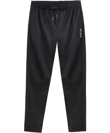 NELEUS Men's Compression Short with Pocket Dry Fit Yoga Shorts Pack of 3  Medium 6063 Black/Grey/Navy Blue 3 Pack