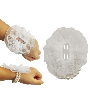 Corsage Wristlet Band (12 Pcs) (Does Not Include Flower)