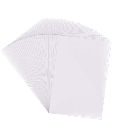 100 Sheets Tracing Paper, 8.5 x 11 inches Artists Tracing Paper Pad White Trace Paper Translucent Clear Tracing Sheets for Sketching Tracing Drawing Animation