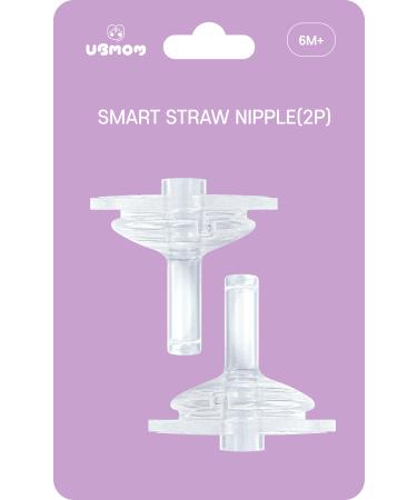 UBMOM No-spill Backflow prevention Sippy Cup with Straw PPSU