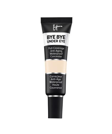 IT Cosmetics Bye Under Eye Full Coverage Concealer - for Dark Circles Fine Lines Redness & Discoloration Waterproof Anti-Aging Natural Finish  0.4 fl oz 10.5 Light - for cool undertones 0.4 Ounce (Pack of 1)