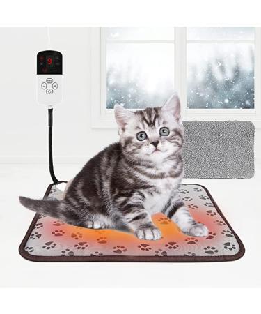 Pet Junkie Silicone Mat for Pet Food and Water Bowls, Waterproof Dog or Cat  Feeding Placemat for All Types of Floors (Off-White) 