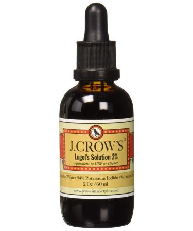 J.Crow's Lugol's Iodine Solution - 2 oz