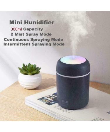 Car Diffuser USB Cool Mist Car Humidifier Aromatherapy Essential Oil  Diffuser Portable Oil Diffuser for Car Home Office Bedroom(White)