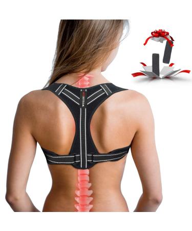 Back Posture Corrector for Women and Men - Shoulder Brace Back