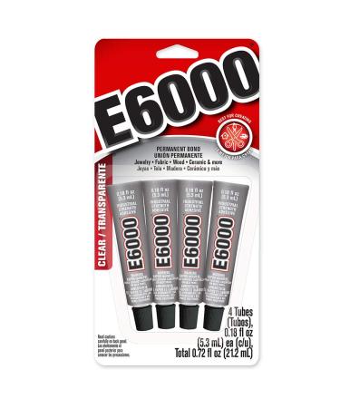 E6000 230010 Craft Adhesive, 3.7 Fluid Ounces 3.7 oz