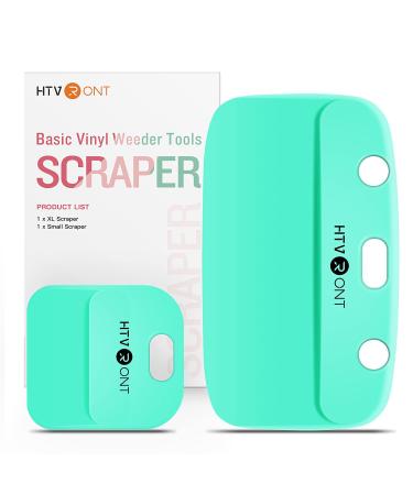 HTVRONT Vinyl Scraper - 2Pack Scraper Tools for Vinyl, Craft Weeder Vinyl  Tool Kit Basic Tool-Scraper for Vinyl