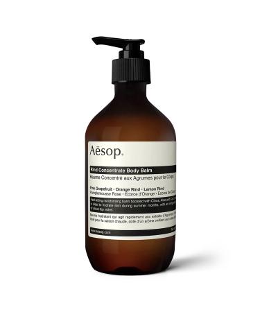 Aesop Rind Concentrate Body Balm | 500mL | Paraben  Cruelty-free & Vegan 16.9 Fl Oz (Pack Of 1)