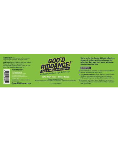 Goo’d Riddance Adhesive Remover