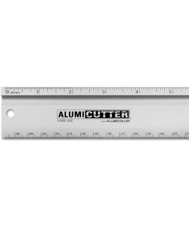 Alumicolor 6 Silver Aluminum Triangular Combination Scale