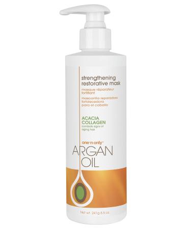 One 'n Only Hair Mask with Argan Oil  Strenghtening Restorative Mask  Helps Maintain Moisture Level for a Shiny Texture  Provides Color Protection  8.5 Ounce