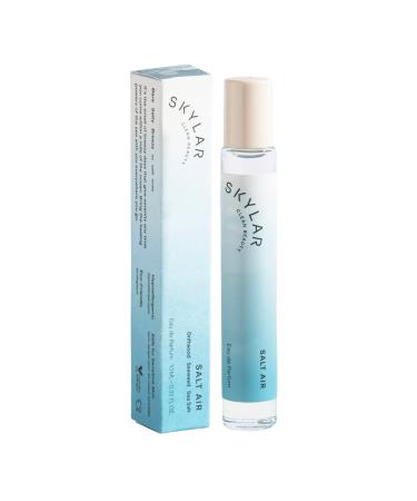 Skylar Salt Air Eau de Perfume - Hypoallergenic & Clean Perfume for Women & Men, Vegan & Safe for Sensitive Skin - Fresh Perfume with Notes of Driftwood, Sea Salt & Seaweed - (10mL /0.33 Fl oz) Salt Air 0.33 Fl Oz (Pack of 1)