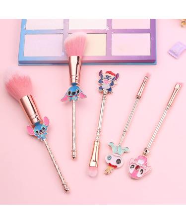 Stitch Makeup Brushes Set Interstellar Baby Anime Cartoon Theme  Make Up Brush Set Collection Gifts for Young Girls Women (Pink) : Beauty &  Personal Care