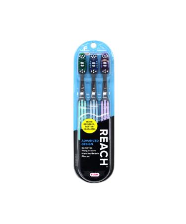 Reach Adv Toothbrush Firm Size 3ct