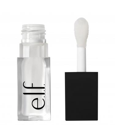 e.l.f. Glow Reviver Lip Oil Nourishing Tinted Lip Oil For A High-Shine Finish Infused With Jojoba Oil Vegan & Cruelty-Free Crystal Clear Crystal Clear 7.6 ml (Pack of 1)