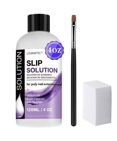 LOUINSTIC Nail Brush Cleaner and Conditioner - Quickly Clean Gel Nail  Brushes, Paint Brushes, Airbrushes, Art Tools, Nail Brush Preserver and  Restorer