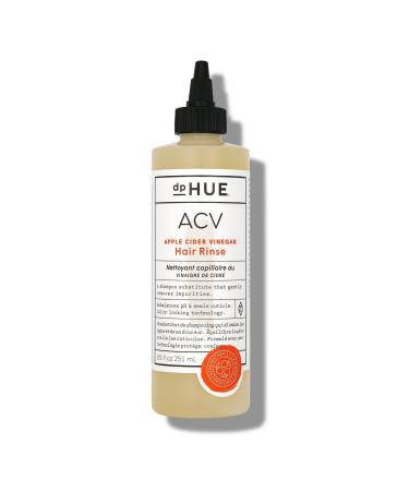 dpHUE Apple Cider Vinegar Hair Rinse  8.5 oz - Shampoo Alternative & Scalp Cleanser - Removes Buildup & Protects Natural Hair Oils 8.5 Ounce (Pack of 1)