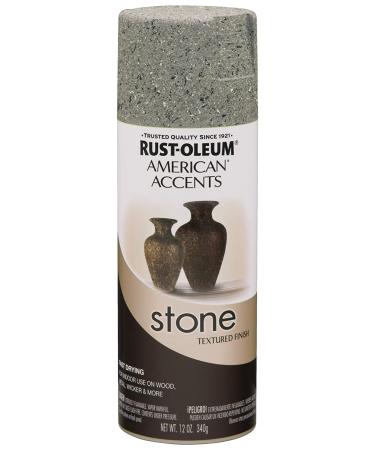Rust-Oleum 7992830 Stone Creations Spray  12 oz  Gray Stone Gray Stone 12 oz