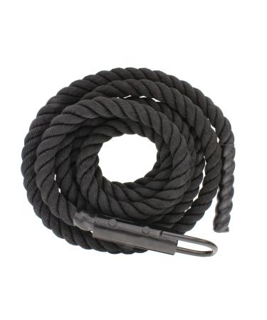 Get Out! Workout Fitness Training Climbing Rope in Black – Battle Rope for Kids & Adults Outdoor & Indoor Gym Exercise