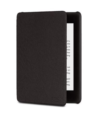 Kindle Paperwhite Leather Cover (10th Generation-2018) Black