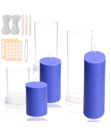 MILIVIXAY Wax Melt Containers-6 Cavity Clear Empty Plastic Wax Melt Molds-25  Packs Heart Shape Clamshells for Tarts Wax Melts. 