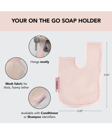  Kitsch Self Draining Shower Caddy and Bottle Free Beauty Soap  Bar Bag with Discount : Home & Kitchen