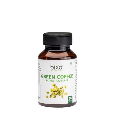 Green Coffee-Supports Weight Management & Metabolic Boost Antioxidant/Bean Extract Capsules 60 Veg Capsules (450 mg)- bixa BOTANICAL