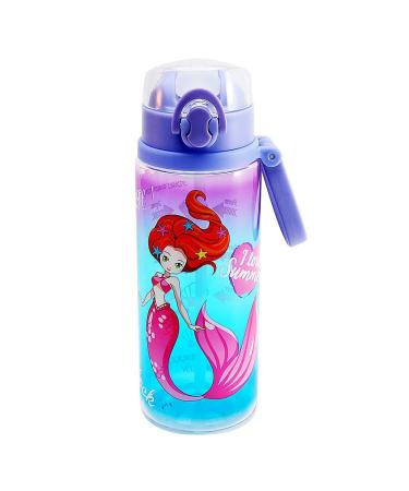 Home Tune 18oz Kids Water Drinking Sip Bottle - Tritan BPA Free Flip Straw  Lid Easy Open Lightweight Snack Compartment Leak-Proof Water Bottle with  Cute Design For Girls & Boys - Llama