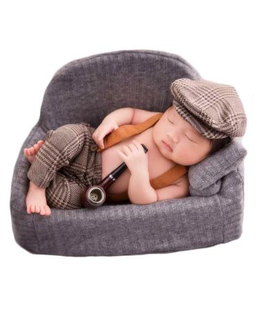 Zeroest Newborn Photography Outfit Baby Photoshoot Props Prince