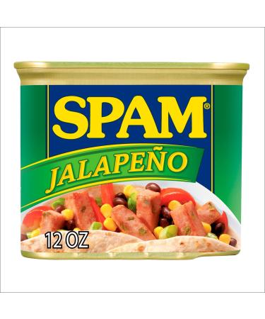 Spam Jalapeo, 12 Ounce Can Jalapeo 12 Ounce (Pack of 1)