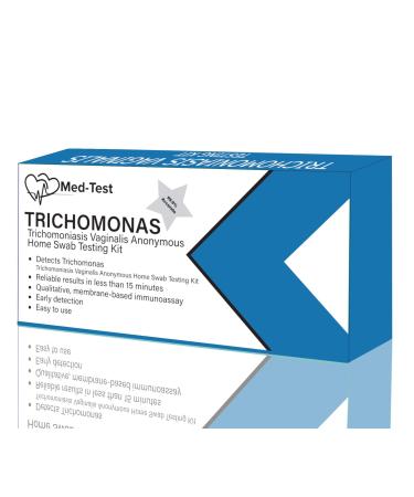 Trichomoniasis Vaginalis Anonymous Swab Testing Kit | Fast Results | for Professional Use | STI Test STD Trichomonas Candida Trich