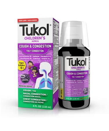 TUKOL Children's Cough & Cold, 4 Fl Oz,GEN00539 Children Cough and Cold, 4 oz