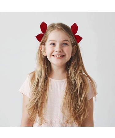 4/6/8pcs Christmas Hairclip New Year Party Hair Bows for Girl Kids Hair  Christmas Decorations Hairpins Baby Hair Accessories - AliExpress
