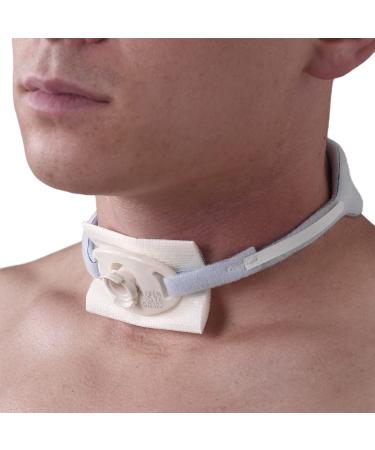 TIDI Posey Foam Trach Tie  Large  1 Package of 12 Ties  Tracheostomy Tube Holder  Home Care (8197L) Large Standard Trach Tie