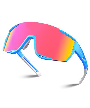  HAAYOT Polarized Cycling Glasses,Baseball Sunglasses