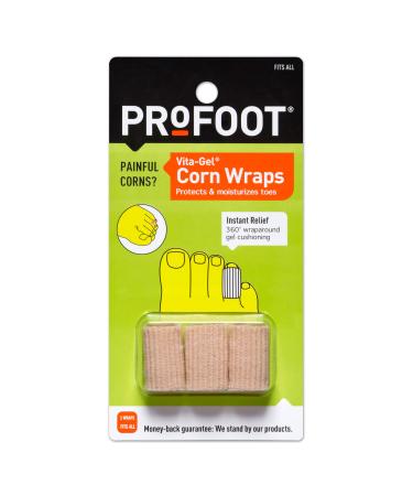 ProFoot Vita-Gel Corn Wraps 3 Each