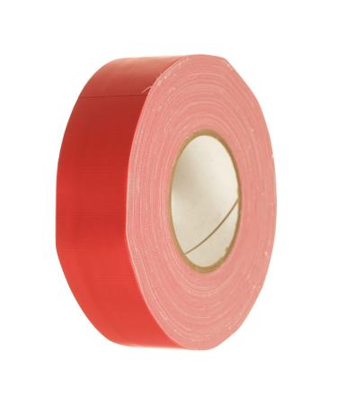 Outdoor Gaffer's Style Cloth Pickleball Court Tape, 2 Inches Wide, 204 Feet Long, Ultra Durable (Red)