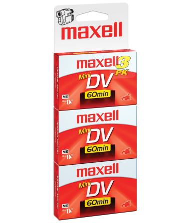 Maxell Mini Digital Video Tapes (Single) Product Category: Video Tape &  Accessories/Mini Digital Video Tape : : Electronics