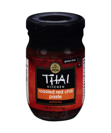 Thai Kitchen Roasted Red Chili Paste, 4 Oz (Pack of 6)