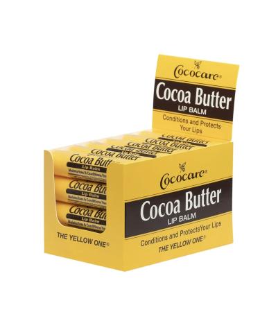Cocoa Butter Lip Balm 0.15 Ounce (Pack of 10) Cocoa 0.15 Ounce (Pack of 10)