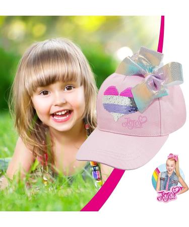 Nickelodeon Girls Jojo Siwa Pink Baseball Cap Hat - Age 4-8