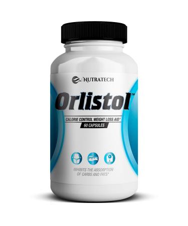 Nutratech Orlistol Carb and Fat Blocker Weight Loss Aid and Diet Pill - 60 Capsules