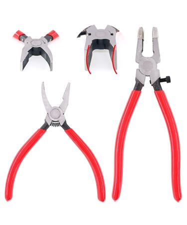 Heavy Duty Key Fob Pliers Tool, Metal Glass Running Pliers With Flat Jaws,  Studio Running Pliers Attach Rubber Tips Perfect For - AliExpress