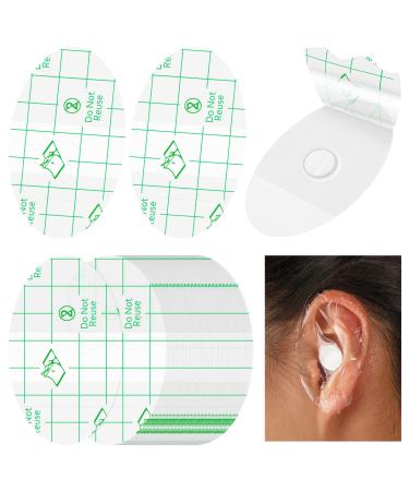 60 Pieces Baby Waterproof Ear Stickers Ear Covers for Swimming Shower Ear  Protectors with Ear Plugs for Kids Newborn Disposable Ear Covers for Shower