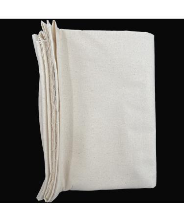 Natural 100% Cotton Muslin Fabric/Textile Unbleached Mauritius