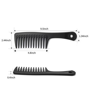 Wide Tooth Comb and Large Hair Detangling Comb, Durable Hair Brush for Best  Styling and Professional Hair Care, Suitable for Curly Hair, Long Hair