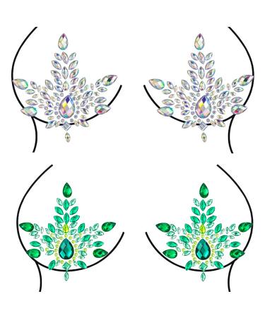 Face Jewels Gems Stick on Face Rhinestones for Makeup Body Jewels Face  Crystals Eye Gems jewels Diamonds Rhinestone Stickers for Face Eye Euphoria  (Big Heart) 