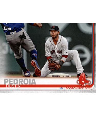 Dustin Pedroia baseball card (Boston Red Sox World Series Champion