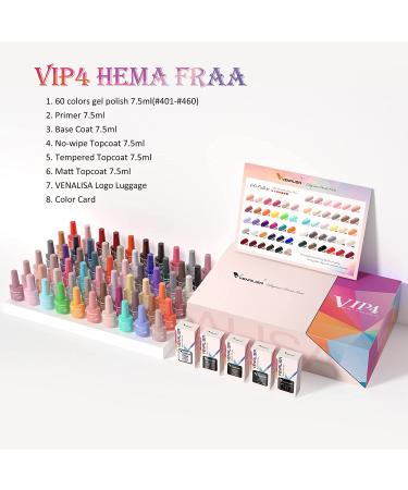 VENALISA VIP4 Gel Bottle Nail Polish Kit Full Coverage, HEMA Free, 36  Professional Art Varnish With Long Lasting Pigments 230726 From Bian04,  $74.84